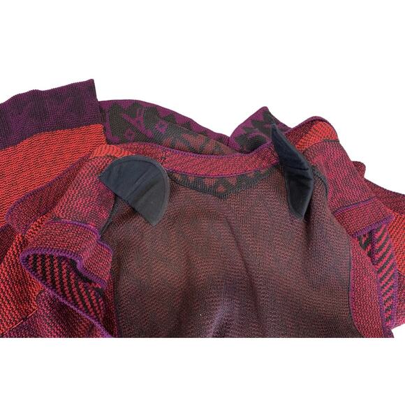 Woven Open Cardigan Sweater Lagenlook Free Size - Picture 5 of 7